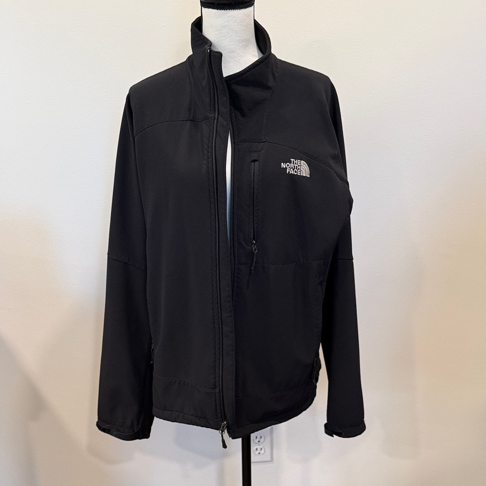 The North Face Men's Shellrock Dark Black Softshell Jacket Size Large